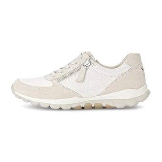 Gabor Schoenen, Dames, Wit, 40 EU, Leer, Rollingsoft Sneaker