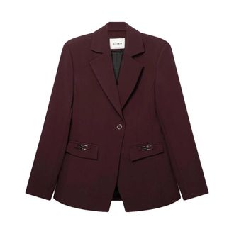 Aaiko Toulon Blazer - Dames - Jassen - Rood - Maat: L Leer