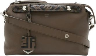 Fendi Pre-owned Cross Body Bags, male, Brown, Size: ONE SIZE Pre-owned By The Way Handbag
