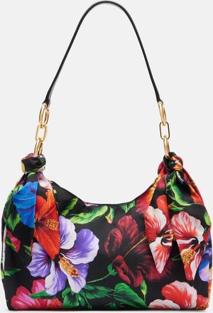 Dolce & Gabbana Bolso Small de sat&eacute;n floral