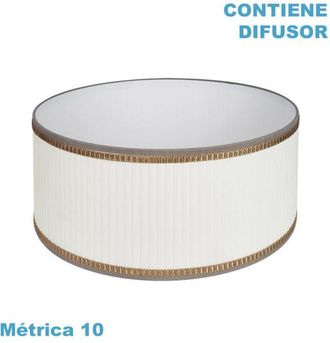 Fabrilamp Pantalla Colgante Soprano M10 Beis 50dx50dx22h Difusor Incluido