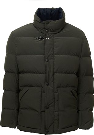 Fay Short Down Poplin Jacket