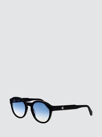 Calvin Klein Jeans Occhiali da sole rotondi in acetato con monogramma