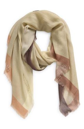 Rag & Bone Astrid Wool Scarf in Oatmeal at Nordstrom Rack