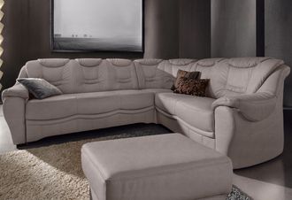 Sit&more Ecksofa »Benson L-Form« wahlweise mit Bettfunktion