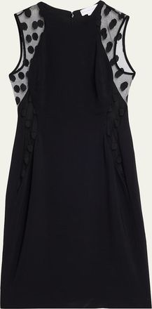 Stella McCartney Miracle Polka-Dot Mini Dress