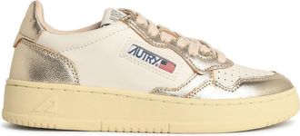 Autry Medialist Gold Lear Sneakers