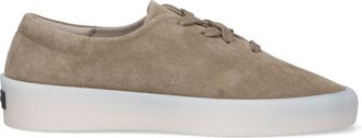 Fear of God Gray Suede Low-Top Sneakers With Rounded Toe