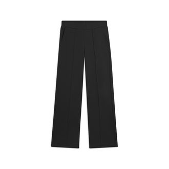 Freddy Pantaloni Sportivi con Gamba Wide Leg e Logo Ricamato