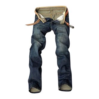 Generic Jeans for Men UK,Mens Jeans Slim-Fit Stretch Skinny Outdoor Denim Pants Straight Leg Summer Flex Waist Streetwear Clothes Designer Classic Regular Fit