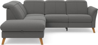 Sit&more Ecksofa »Romero L-Form« wahlweise mit oder ohne TV-Funktion, Bettfunktion, Bettkasten