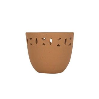 Foreside Home And Garden Southwest Cutout Planter Terracotta in Orange at Nordstrom