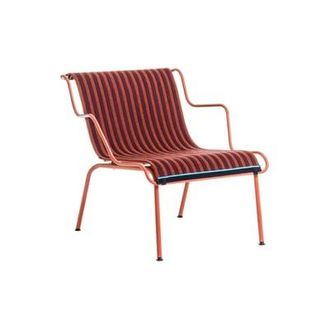 MAGIS Stackable Lounge chair with armrests South - Orange - Steel - Designer Konstantin Grcic