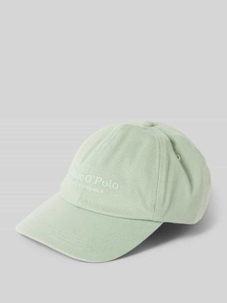 Marc O'Polo Basecap mit Label Stitching in Mint, Gr&ouml;&szlig;e 1