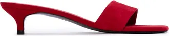 Black Suede Studio Avery 35 Suede in Cherry Suede at Nordstrom, Size 42