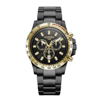 Roamer Rimini Watch - male - Roamer - Watches - Black - ONE SIZE - Accessories