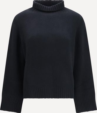 Allude Maglione a collo alto in cashmere Woman XS