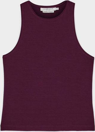 Contemporaine Womens Plain flowy Cami Top