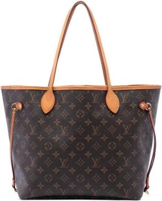 Louis Vuitton Pre-owned Neverfull MM - Dames - Vintage Shopper - Bruin - ONE Size - Leer - Vintage