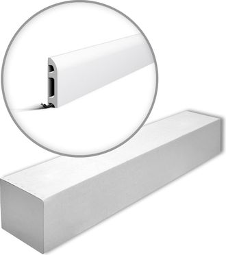 NMC Nmc - Fl5-box Wallstyl Noel Marquet 1 Caja 12 Piezas Z&oacute;calo Dise&ntilde;o Atemporal Cl&aacute;sico Blanco 24 M