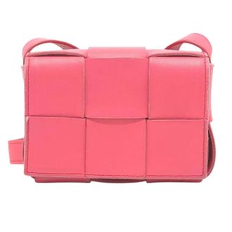 Bottega Veneta Pre-owned Cross Body Bags, female, Pink, Size: ONE SIZE Pre-owned Leather shoulder-bags