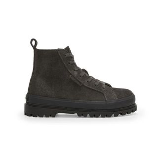 Superga Schoenen, Dames, Grijs, 37 EU, Katoen, 2341 Alpina Suede Flesh Out