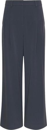 Moss Copenhagen Broeken - Dames - Broeken - Blauw - Maat: M Leer