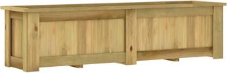 vidaXL Cobertizo Doble Para Contenedor Rat&aacute;n Pe Gris 148x77x111 Cm Vidaxl