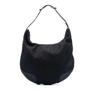 Gucci Tweedehands Gg Canvas Princy Hobo