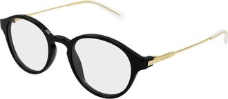 Gucci Optisch Montuur - Heren - Brillen - Zwart - 49 MM - Accessoires