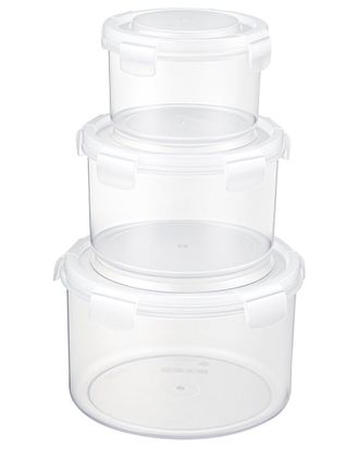 Sorbus 3-Pack Stackable Food Storage Bowls