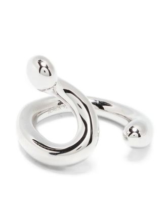 Maria Black Linker oorcuff met gepolijste afwerking - Zilver