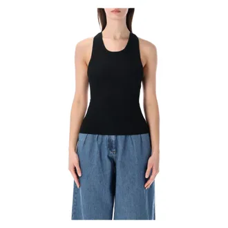 Sessun Sleeveless Tops, female, Black, Size: M Lygia Top