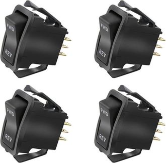 OEM Interruptores Basculantes Delanteros/traseros De 4 Piezas Para Carrito El&eacute;ctrico Ezgo Txt Pds 2003 - 74312-g01 74323-g01