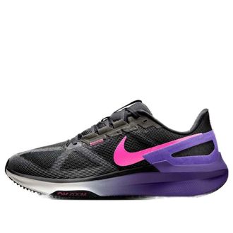 Nike Air Zoom Structure 25 Black Field Purple Laser Fuchsia DJ7883-010