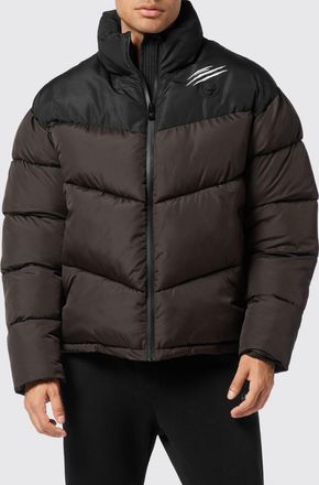 Plein Sport Piumino trapuntato e imbottito Philipp Plein in tessuto tecnico