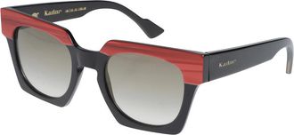 K&agrave;dor Portofino - unisex - Zonnebrillen - Zwart - 51 MM - Accessoires