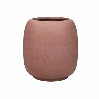 Mobili Rebecca Jarr&oacute;n para plantas en MGO marr&oacute;n mocha 37x32,5x32,5