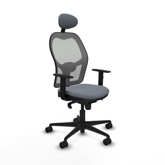 Piqueras y Crespo Silla De Oficina Con Cabecero Jorquera Piqueras Y Crespo 1d036n1 Gris