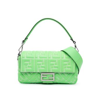 Fendi Baguette Gequiltede Schoudertas