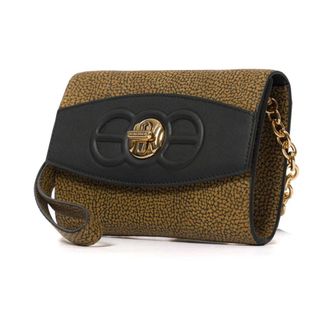 Borbonese Tassen, Dames, Veelkleurig, ONE Size, Katoen, Flap Crossbody Bag