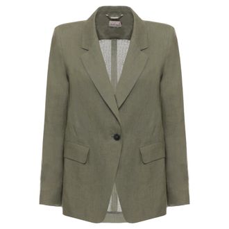 Marella Emmvincita Blazer - Jackets - Mujer - Verde - L
