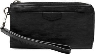 Louis Vuitton Tweedehands leren portemonnees - Dames - Vintage Accessoires - Zwart - ONE Size - Vintage