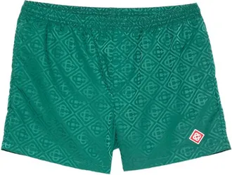 Casablanca Jacquard Logo Swim Shorts
