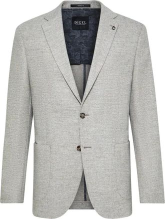 Digel Kostuums, Heren, Grijs, W26, Digel-Blazer