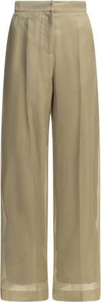 Pianoforte di Max Mara Ma&szlig;geschneiderte Hose aus Pianoforte-Seide von Max Mara