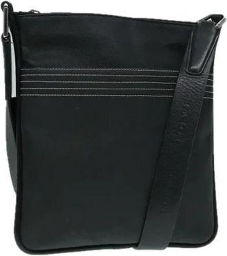 Loewe Tweedehands leren schoudertassen - Dames - Vintage Schoudertas - Zwart - ONE Size - Leer - Vintage