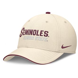Nike Florida State Primetime Nike Mens Dri-FIT College Hat in Brown | NC030C3FFTN-3NB
