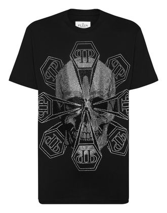 Philipp Plein T-Shirt Ronde Hals Skull