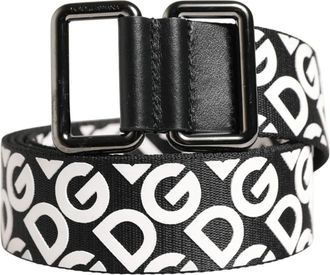 Dolce & Gabbana Prachtige Riem - Heren - Riemen - Wit - ONE Size - Leer - Accessoires